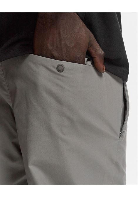 pantaloni double waves uomo grigi  in poliestere SNOW PEAK | PA-24AU005GY